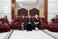 First VP of Azerbaijan Mehriban Aliyeva views exhibitions of fine and decorative arts in Turkmenbashi (PHOTO/VIDEO)