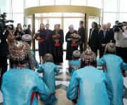 First VP of Azerbaijan Mehriban Aliyeva views exhibitions of fine and decorative arts in Turkmenbashi (PHOTO/VIDEO)