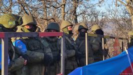 Azerbaijanis continue protests near Shusha for third day (PHOTO)