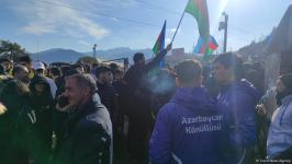 Current situation on Azerbaijan's Lachin road (PHOTO/VIDEO)