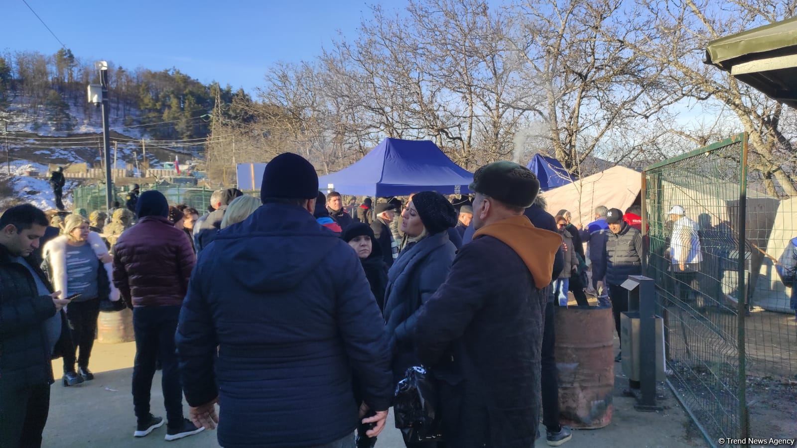 Enter day three: number of Azerbaijani protesters near Shusha growing (PHOTO)