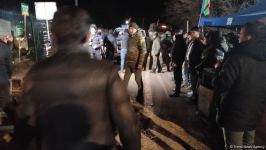 Russian peacekeepers' supply vehicle pass along Azerbaijan's Lachin road (PHOTO/VIDEO)