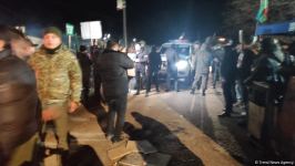 Russian peacekeepers' supply vehicle pass along Azerbaijan's Lachin road (PHOTO/VIDEO)