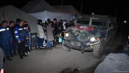 Russian peacekeepers' supply vehicle pass along Azerbaijan's Lachin road (PHOTO/VIDEO)