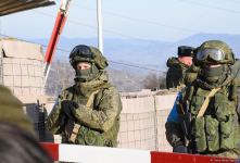Фотокадры с мирной акции азербайджанцев в зоне временной ответственности миротворцев (ФОТО)
