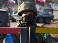 Фотокадры с мирной акции азербайджанцев в зоне временной ответственности миротворцев (ФОТО)