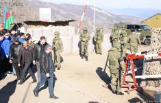 Peacekeepers' supply vehicles pass freely along Azerbaijan's Lachin road (PHOTO/VIDEO)
