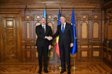 President Ilham Aliyev meets President of Romania Klaus Iohannis (PHOTO/VIDEO)
