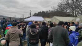 Azerbaijanis continue peaceful protests on Lachin road (PHOTO/VIDEO)