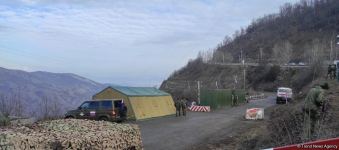 Azerbaijanis continue peaceful protests on Lachin road (PHOTO/VIDEO)