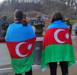 Azerbaijanis continue peaceful protests on Lachin road (PHOTO/VIDEO)