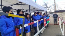 Azerbaijanis continue peaceful protests on Lachin road (PHOTO/VIDEO)