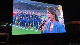 Azerbaijani protesters on Lachin road, Russian peacekeepers watch Argentina-France football match together (PHOTO/VIDEO)
