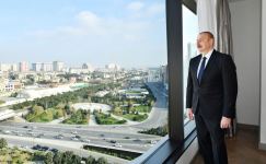 Президент Ильхам Алиев и Первая леди Мехрибан Алиева приняли участие в открытии отеля The Ritz-Carlton Baku (ФОТО/ВИДЕО)