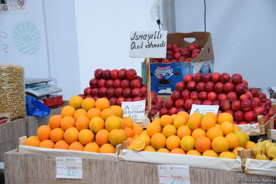 Цены на продукцию на ярмарках ”Из села в город" в Баку и на Абшероне (ФОТО)