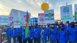 Акция на Лачинской дороге продолжается (ФОТО/ВИДЕО)