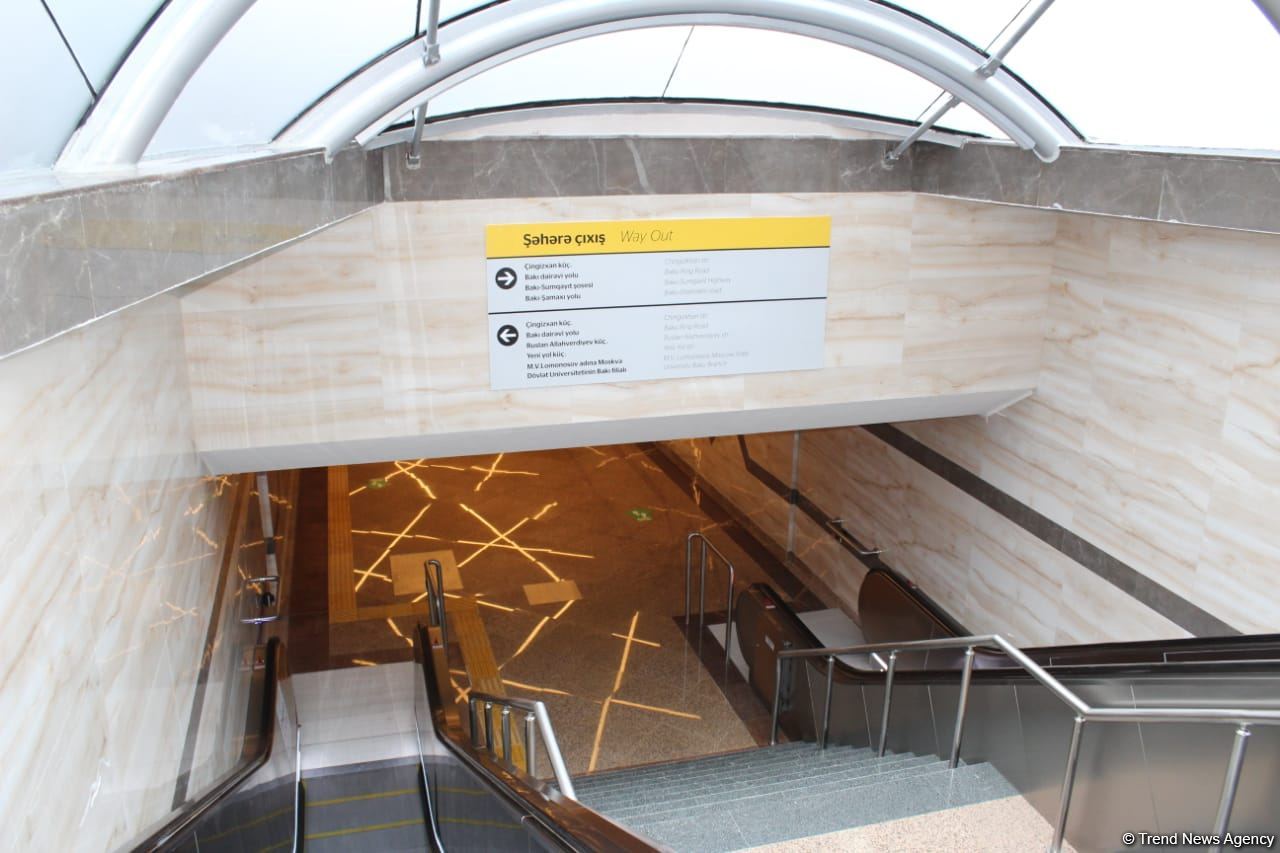 Photo report from Baku's new Khojasan metro station