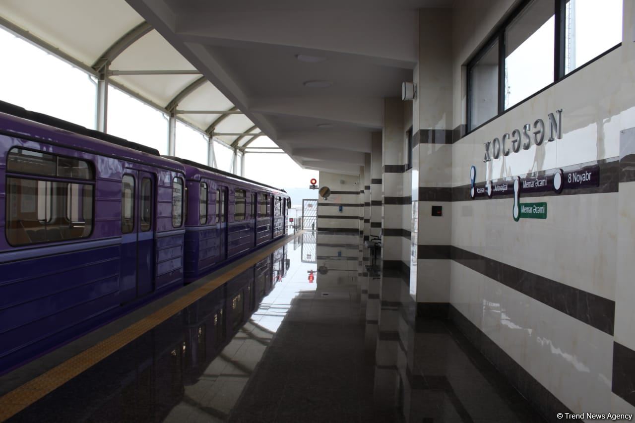 Photo report from Baku's new Khojasan metro station