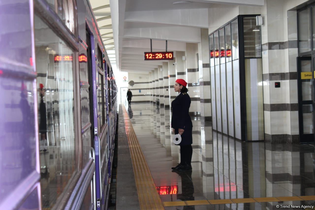 Photo report from Baku's new Khojasan metro station