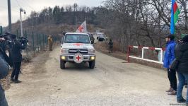 More supply vehicles of Russian peacekeepers pass through Azerbaijan's Lachin road (PHOTO) (UPDATE)