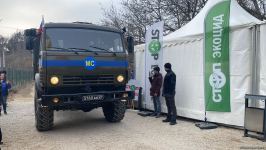 More supply vehicles of Russian peacekeepers pass through Azerbaijan's Lachin road (PHOTO) (UPDATE)