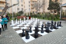 Вице-президент Фонда Гейдара Алиева Лейла Алиева приняла участие в открытии очередного обновленного двора в рамках проекта «Наш двор» (ФОТО)
