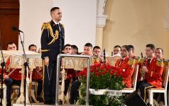 Концертной программой отмечен юбилей Отдельного образцового оркестра Министерства обороны Азербайджана (ФОТО)