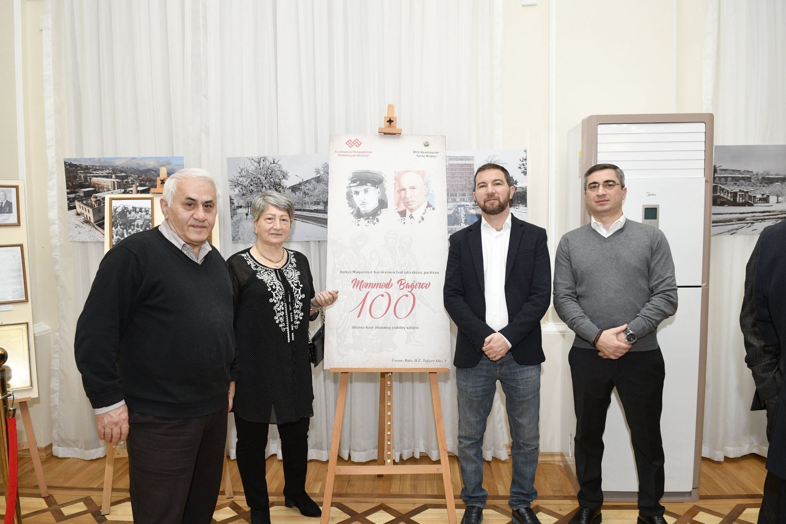 В Баку отметили 100-летие участника итальянского движения Сопротивления Мамеда Багирова (ФОТО)