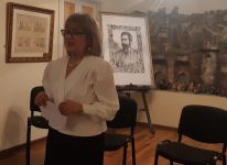 Народный художник Ариф Гусейнов презентовал картину "Мир Азима Азимзаде" (ФОТО)
