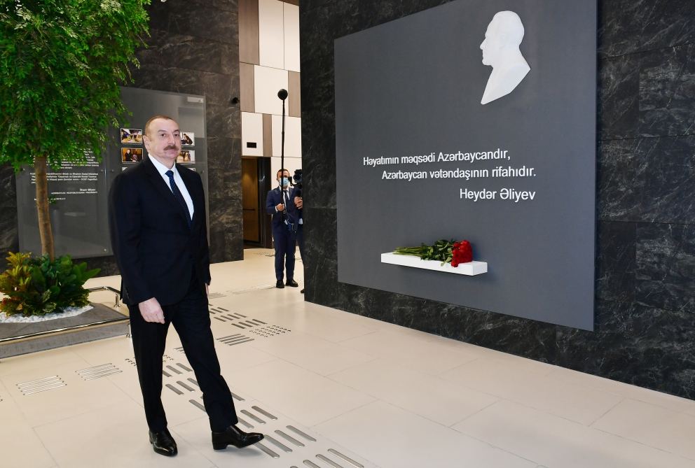 President Ilham Aliyev participates in opening ceremony of DOST Center No5 in Baku (PHOTO)