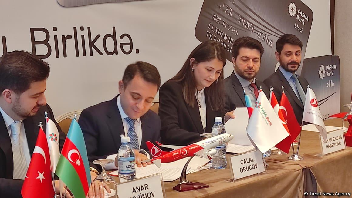 Azerbaijan's PASHA Bank, Turkish Airlines enhance co-op within Miles&Smiles loyalty program (PHOTO)