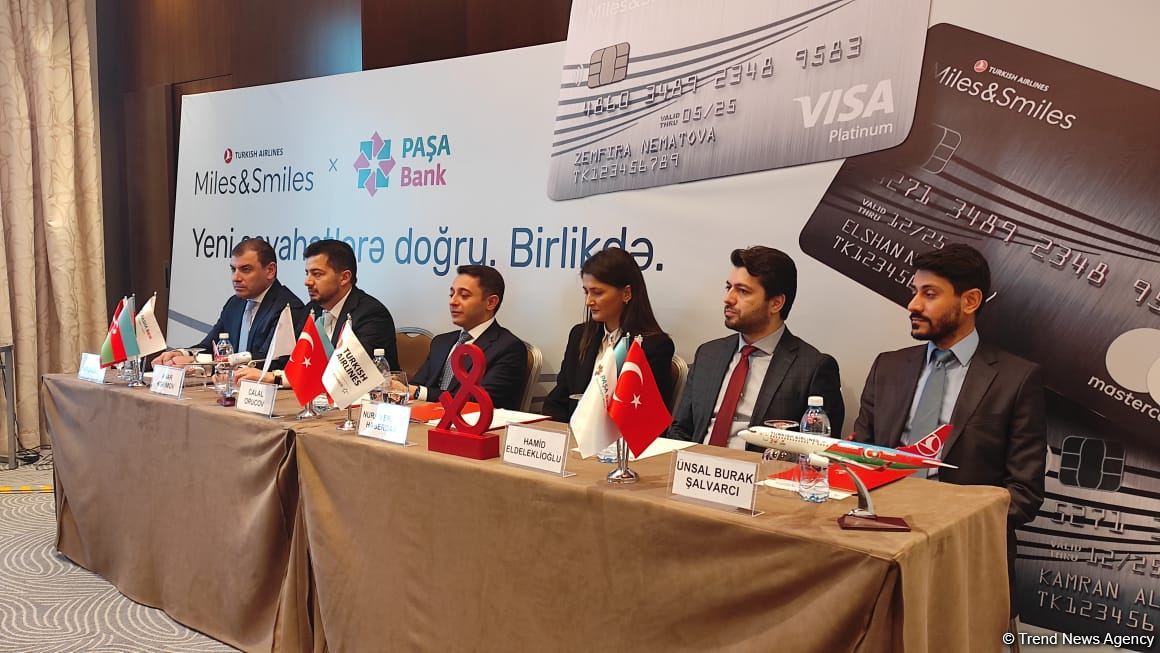 Azerbaijan's PASHA Bank, Turkish Airlines enhance co-op within Miles&Smiles loyalty program (PHOTO)