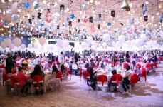 Azerbaijan’s Heydar Aliyev Foundation organizes New Year's celebration for children (PHOTO)