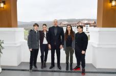 President Ilham Aliyev, First Lady Mehriban Aliyeva attend opening of Shabran Recreation Complex (PHOTO/VIDEO)