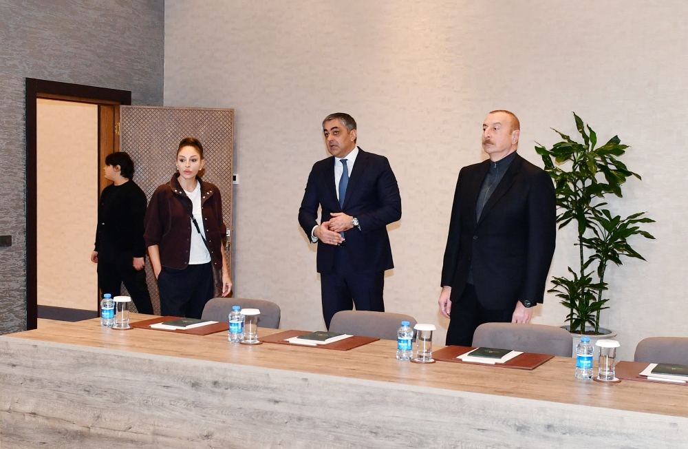 President Ilham Aliyev, First Lady Mehriban Aliyeva attend opening of Shabran Recreation Complex (PHOTO/VIDEO)