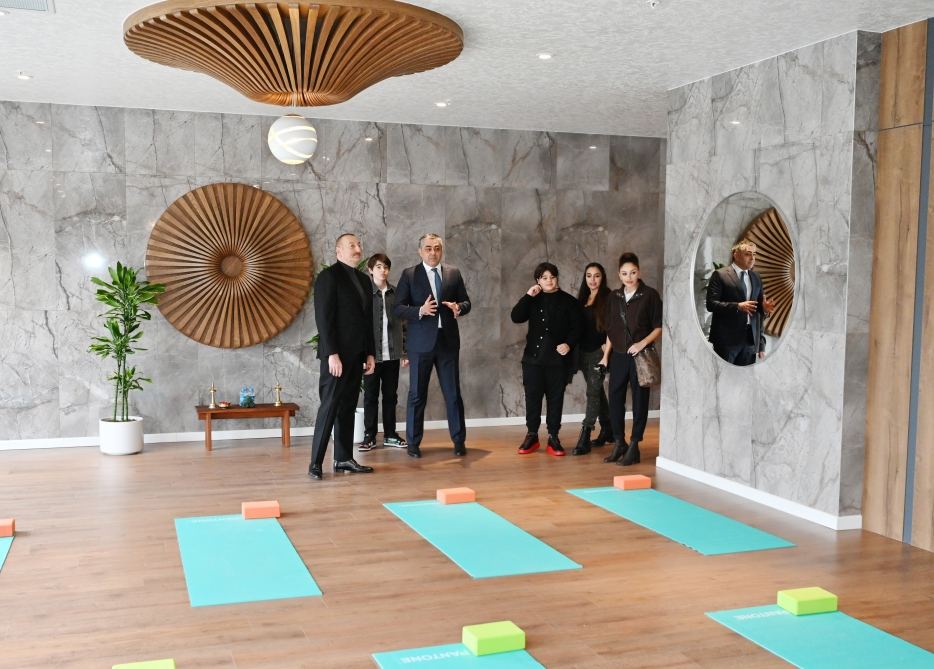 President Ilham Aliyev, First Lady Mehriban Aliyeva attend opening of Shabran Recreation Complex (PHOTO/VIDEO)