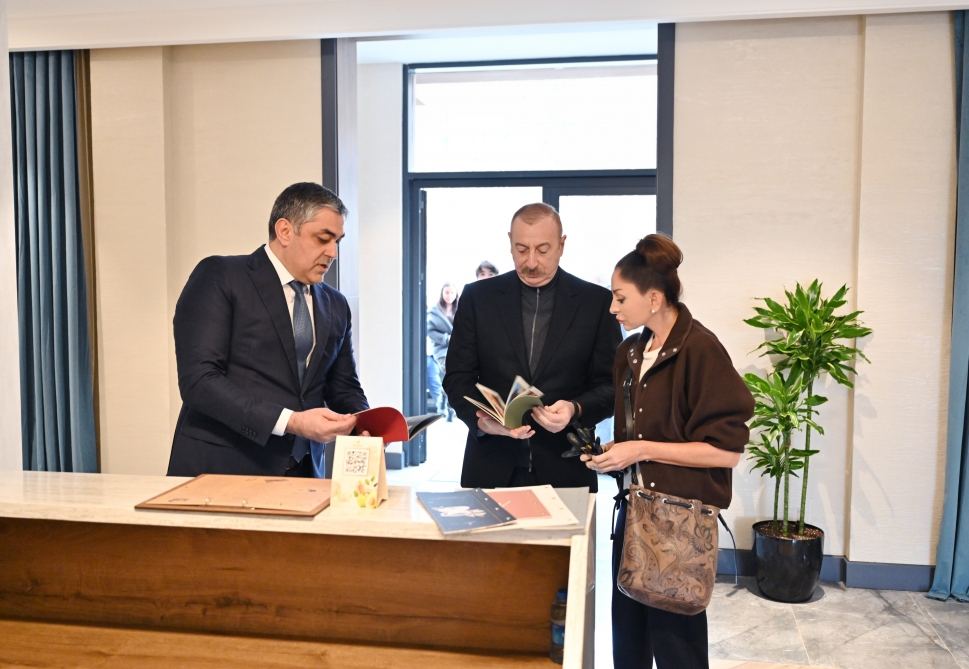 President Ilham Aliyev, First Lady Mehriban Aliyeva attend opening of Shabran Recreation Complex (PHOTO/VIDEO)