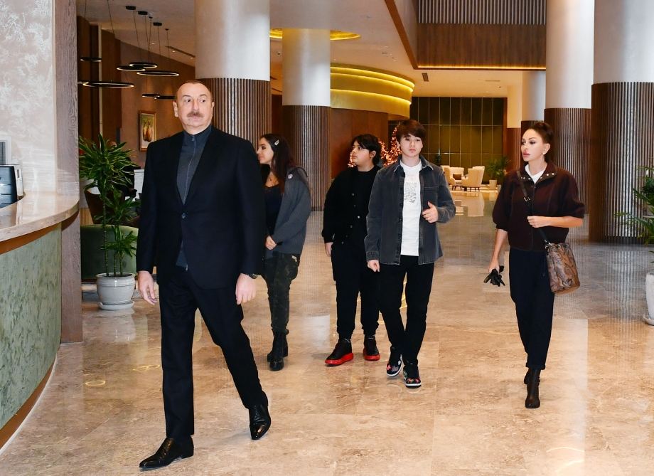President Ilham Aliyev, First Lady Mehriban Aliyeva attend opening of Shabran Recreation Complex (PHOTO/VIDEO)
