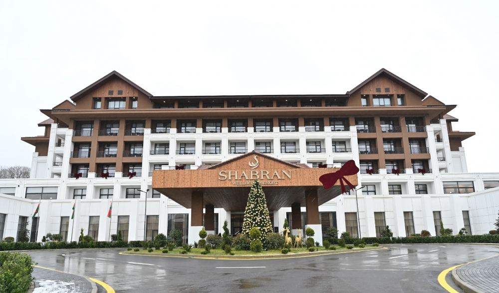 President Ilham Aliyev, First Lady Mehriban Aliyeva attend opening of Shabran Recreation Complex (PHOTO/VIDEO)