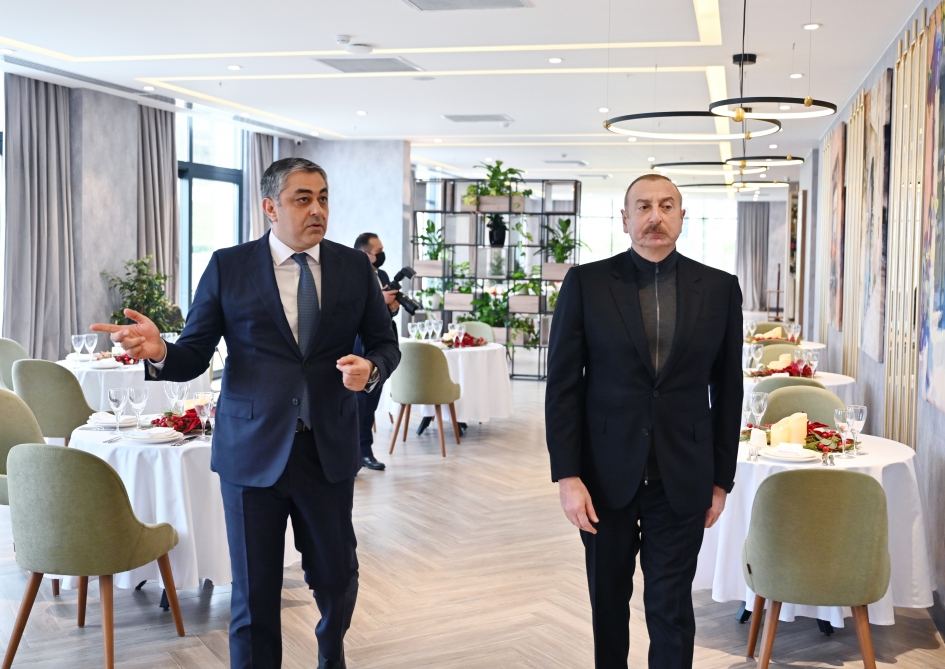 President Ilham Aliyev, First Lady Mehriban Aliyeva attend opening of Shabran Recreation Complex (PHOTO/VIDEO)