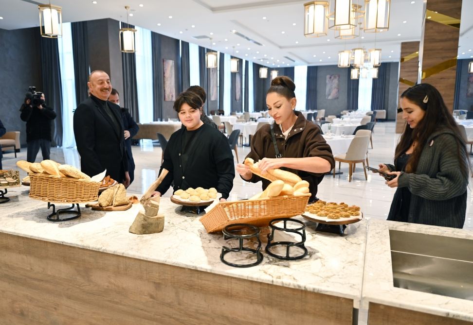 President Ilham Aliyev, First Lady Mehriban Aliyeva attend opening of Shabran Recreation Complex (PHOTO/VIDEO)