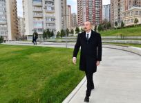 President Ilham Aliyev attends inauguration of second part of Central Park in Baku (PHOTO/VIDEO)