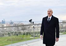 President Ilham Aliyev attends inauguration of second part of Central Park in Baku (PHOTO/VIDEO)