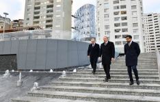 President Ilham Aliyev attends inauguration of second part of Central Park in Baku (PHOTO/VIDEO)