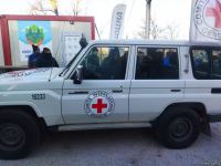 Vehicles of International Committee of Red Cross pass freely along Azerbaijan's Lachin road (PHOTO)