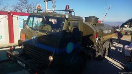 По Лачинской дороге беспрепятственно проехали еще семь автомобилей снабжения РМК (ФОТО)