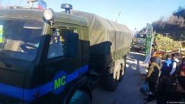 По Лачинской дороге беспрепятственно проехали еще семь автомобилей снабжения РМК (ФОТО)