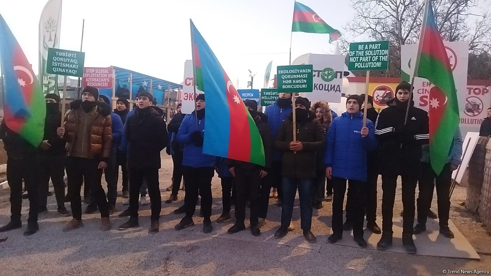 Двадцать четвертый день акции протеста на Лачинской дороге (ФОТО)