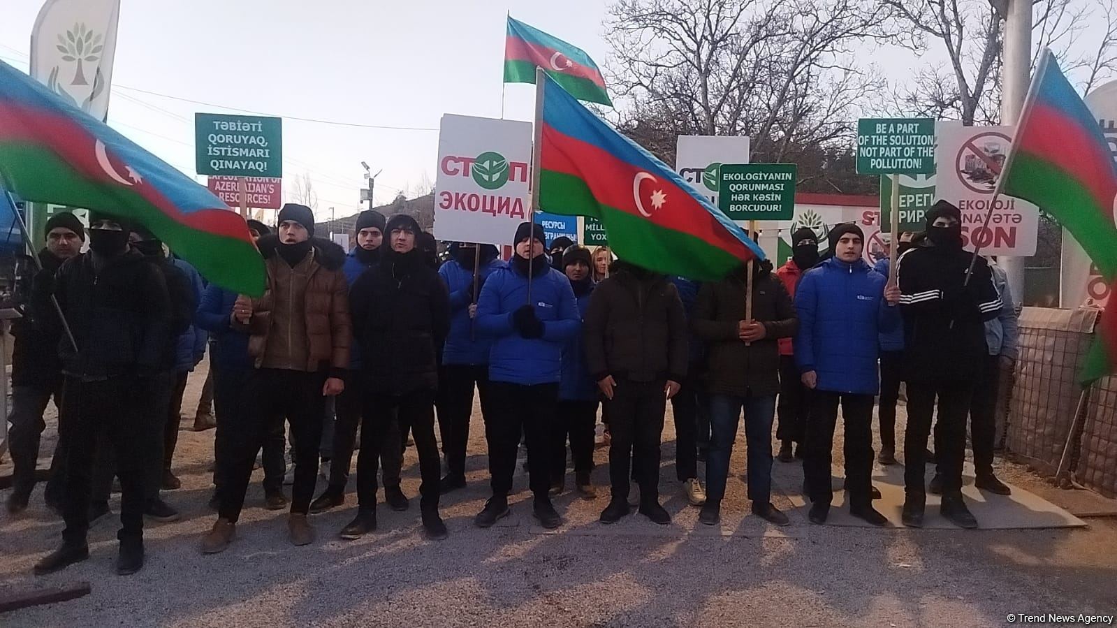 Двадцать четвертый день акции протеста на Лачинской дороге (ФОТО)