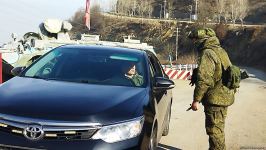 Сегодня по Лачинской дороге беспрепятственно проехали уже 20 машин (ФОТО)